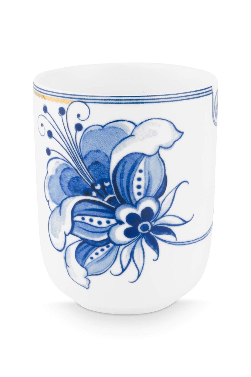 Mug Pip & The Blue Bird White 400 ml  (Set 2 Pieces)