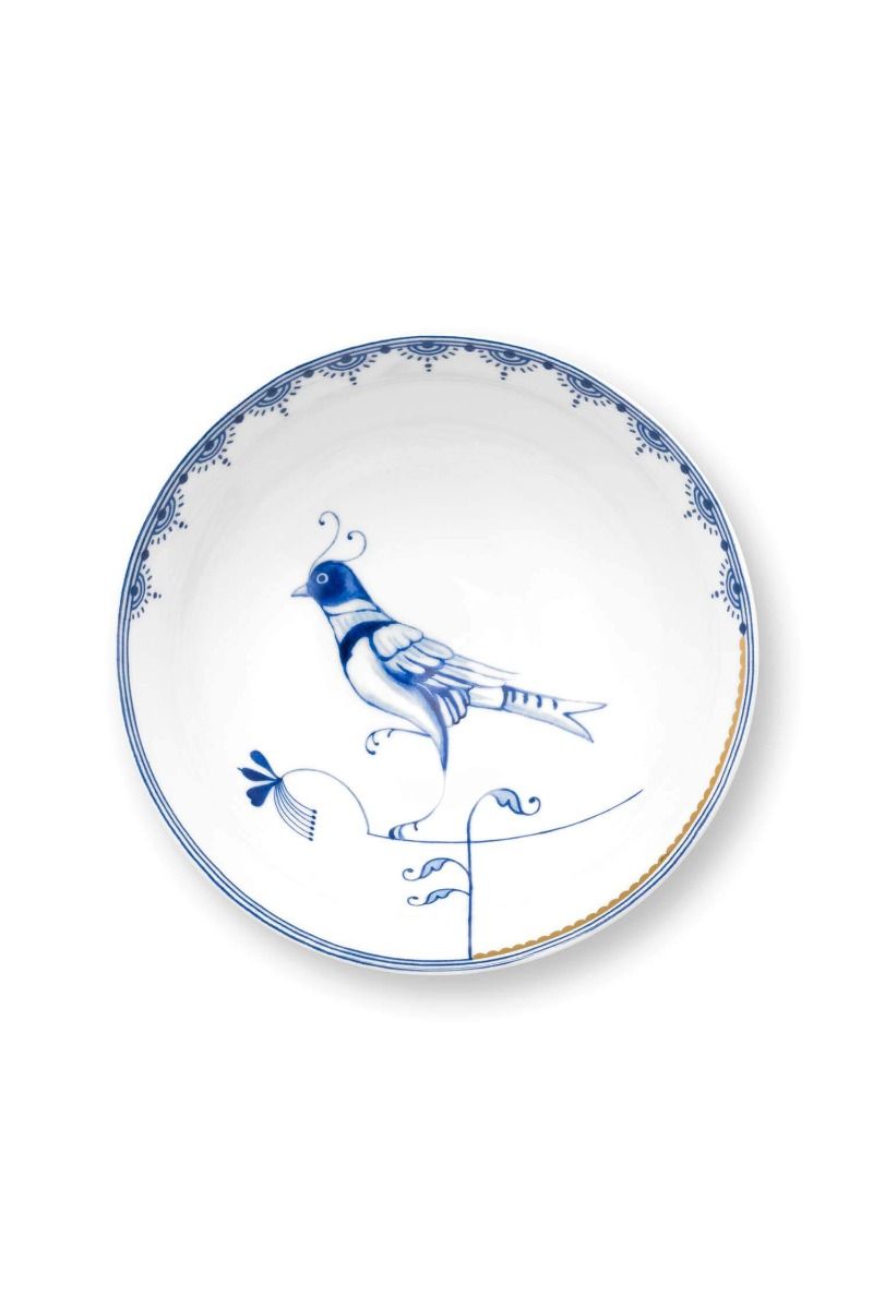 Bowl Pip & The Blue Bird White 15 cm  (Set 4 Pieces)