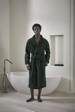 Load image into Gallery viewer, Dark Green Dodo Pavone bathrobe
