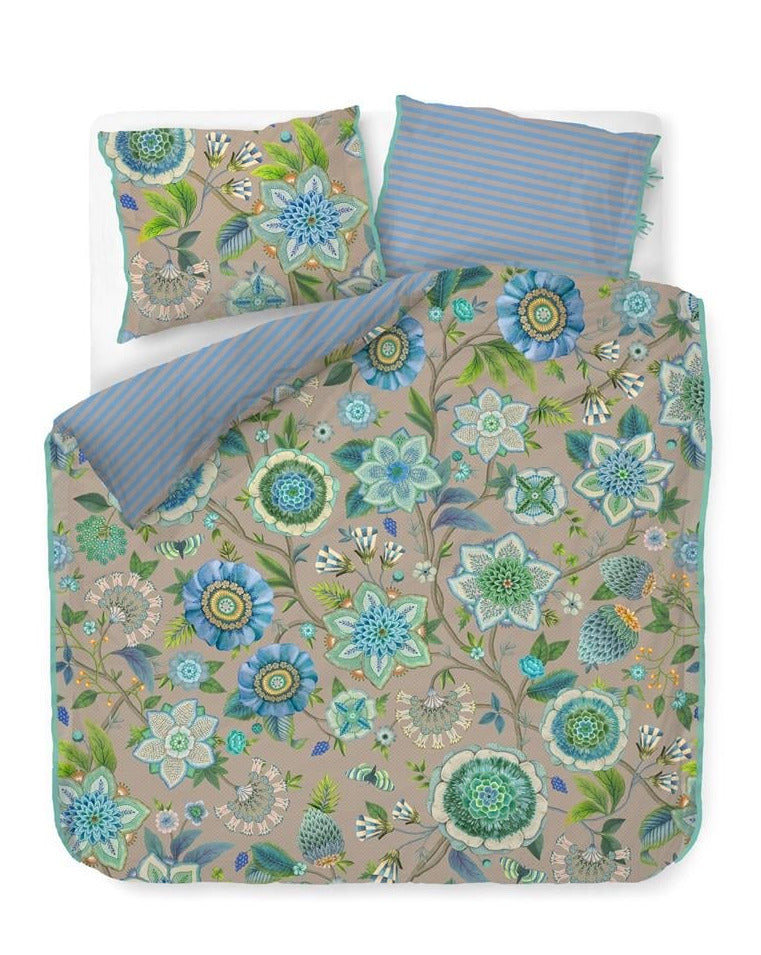 Viva la Vida Duvet Cover - blue