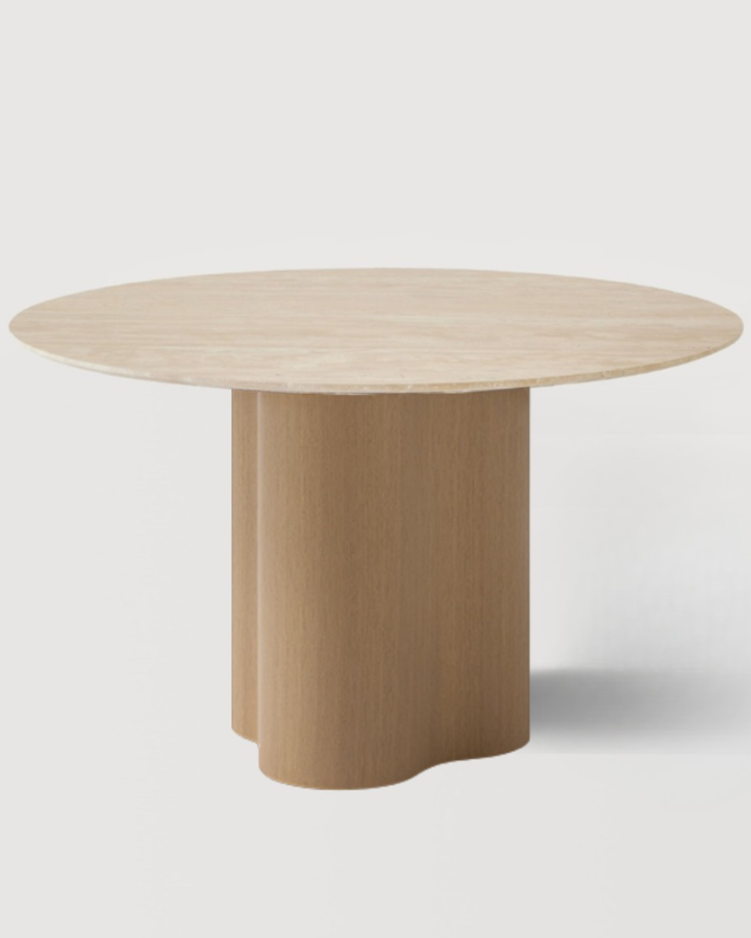 Stella  Dining Table ø 120 - Ash and Oak  (base)