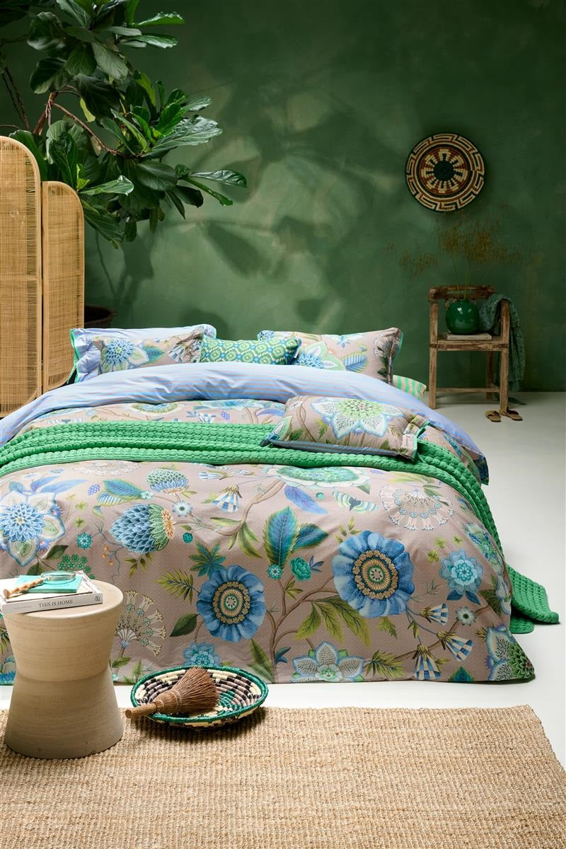 Viva la Vida Duvet Cover - blue