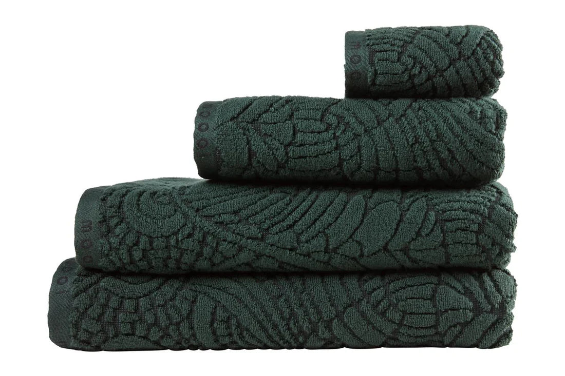 Dodo Pavone Towel - Dark Green