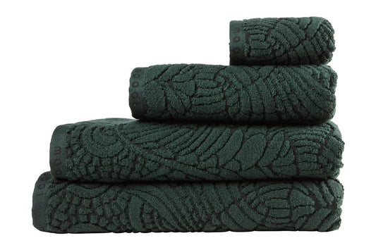 Dodo Pavone Towel - Dark Green