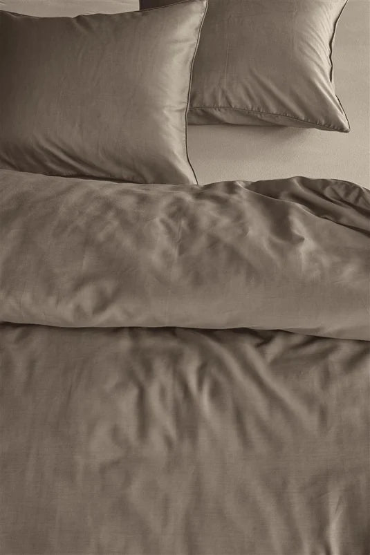 Change Taupe Duvet Cover