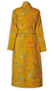 Les Fleurs Bathrobe Yellow