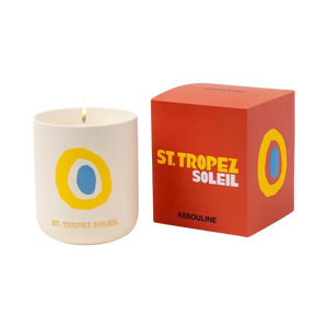 St. Tropez Soleil Book & Travel from Home Scented Candle