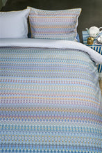 Load image into Gallery viewer, Ashanti Duvet Cover Blue
