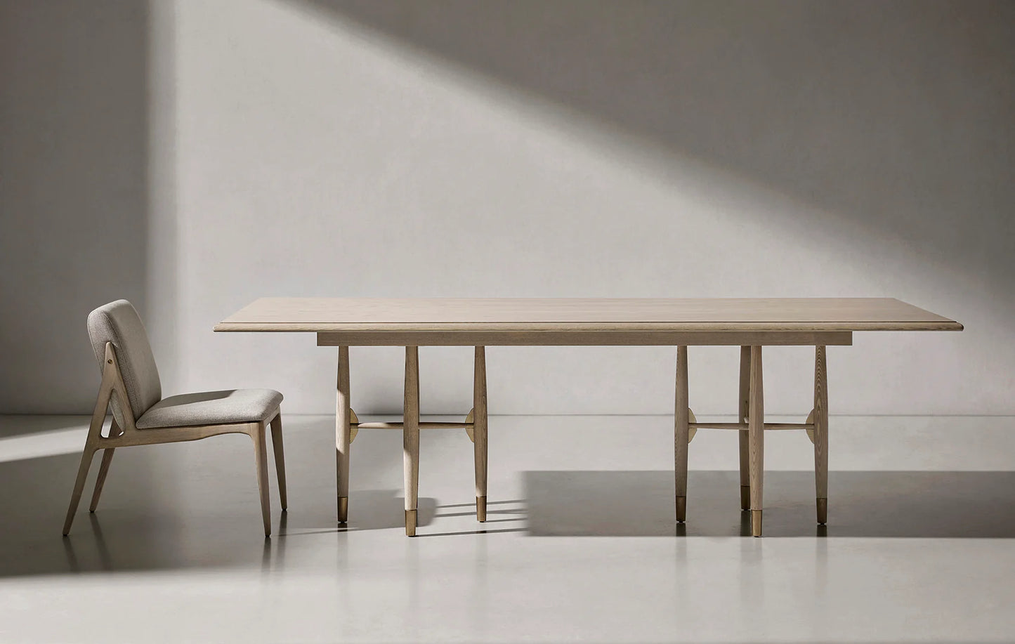 Sou Dining Table (Bone)