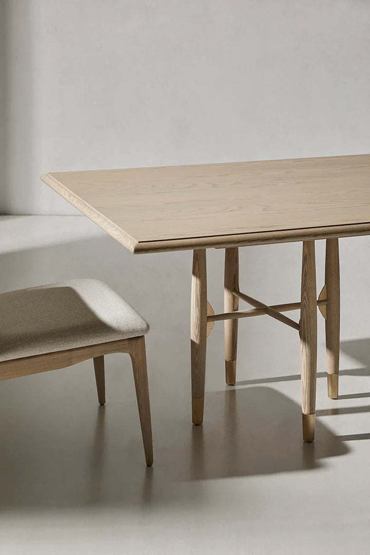 Sou Dining Table (Bone)