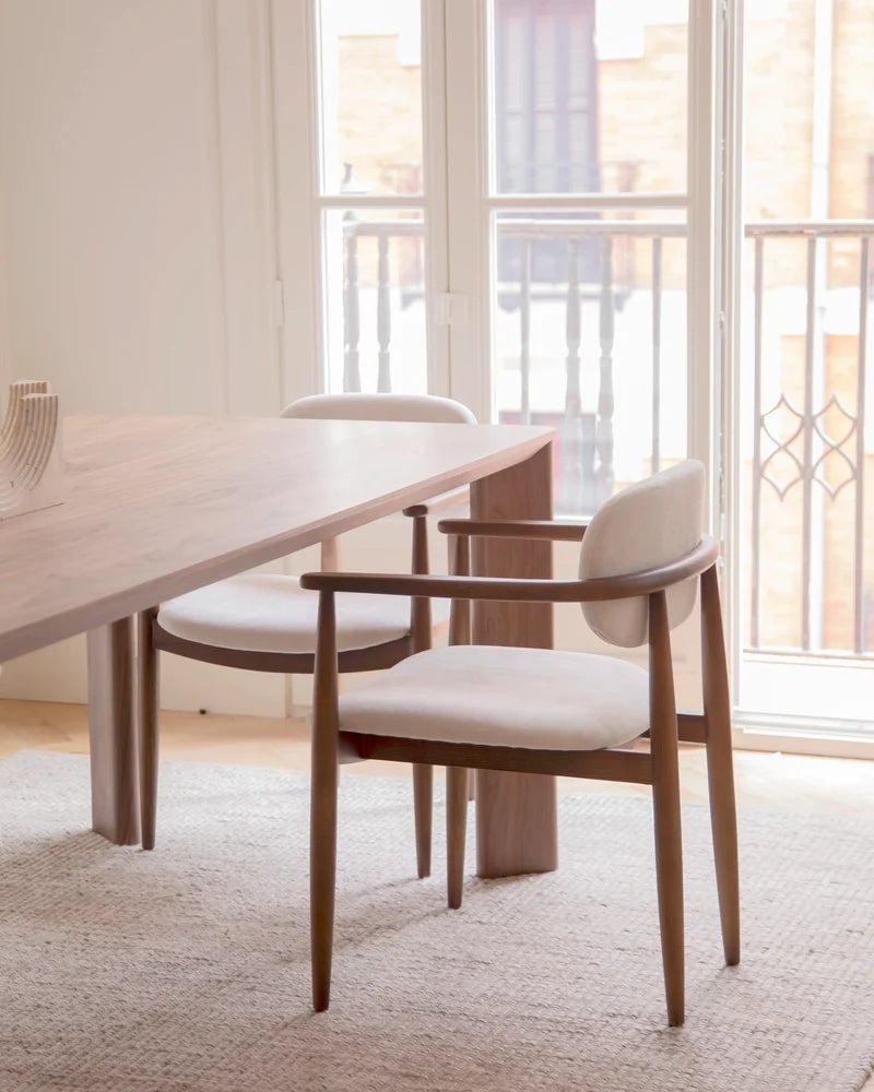 Lys chair - set of 2 in Natural Ash