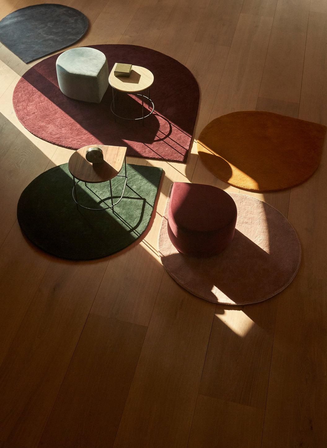 Stilla rug - bordeaux