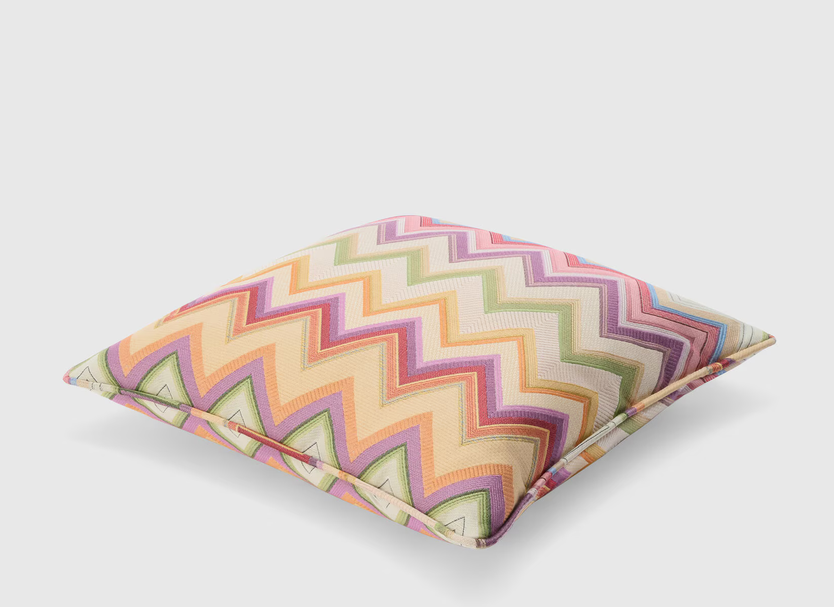 Agadir Cushion - Orange & Multicoloured (40 x 40 cm)