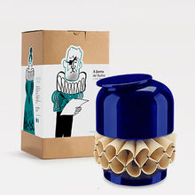 Load image into Gallery viewer, A Gola de Rufos - Cobalt Blue Bonbon Container
