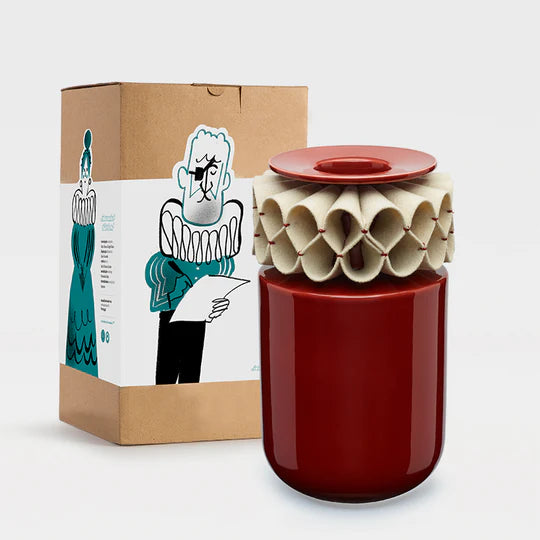 A Gola de Rufos -  Large Red Vase