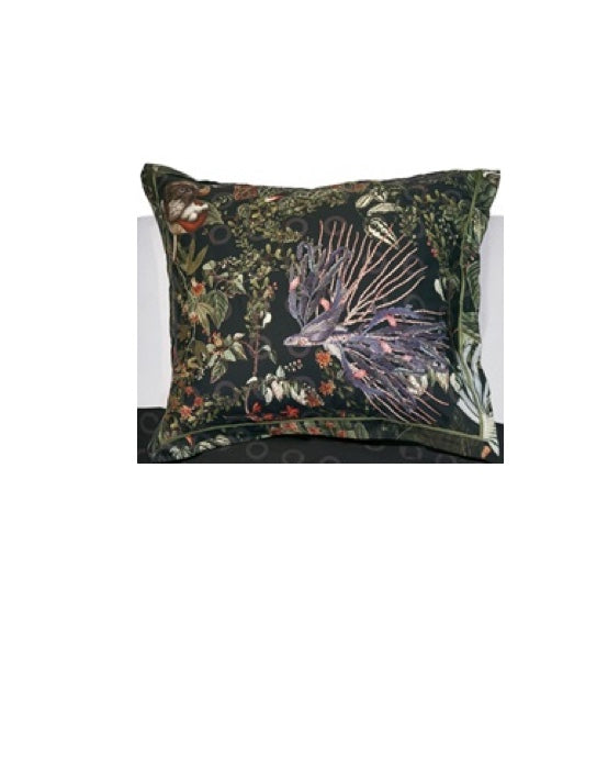 Menagerie of Extinct Animals Duvet Cover Set Raven