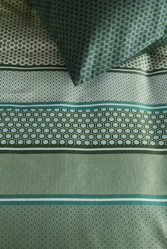 Anubis Green Duvet Cover