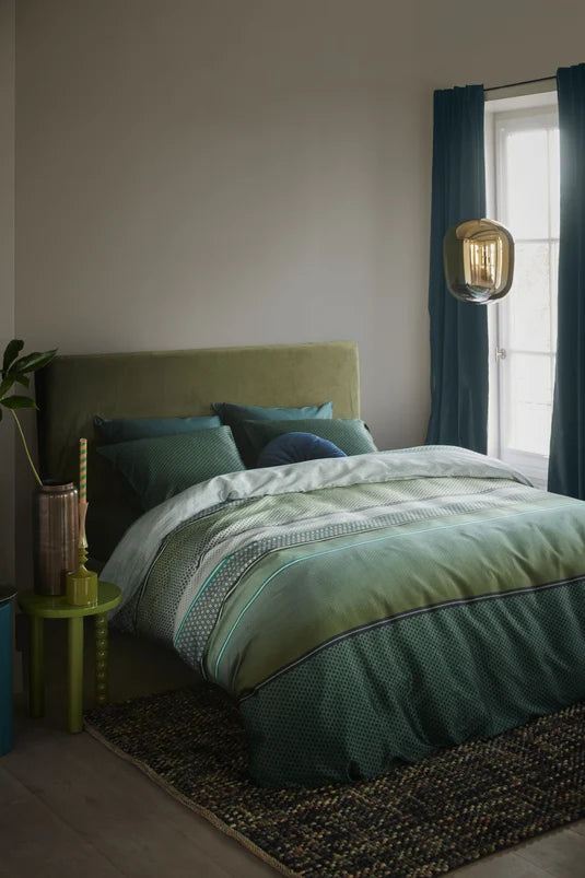 Anubis Green Duvet Cover