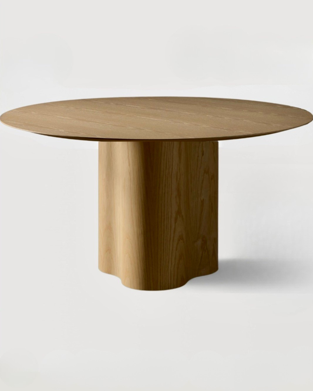 Stella  Dining Table ø 120 - Ash and Oak  (base)