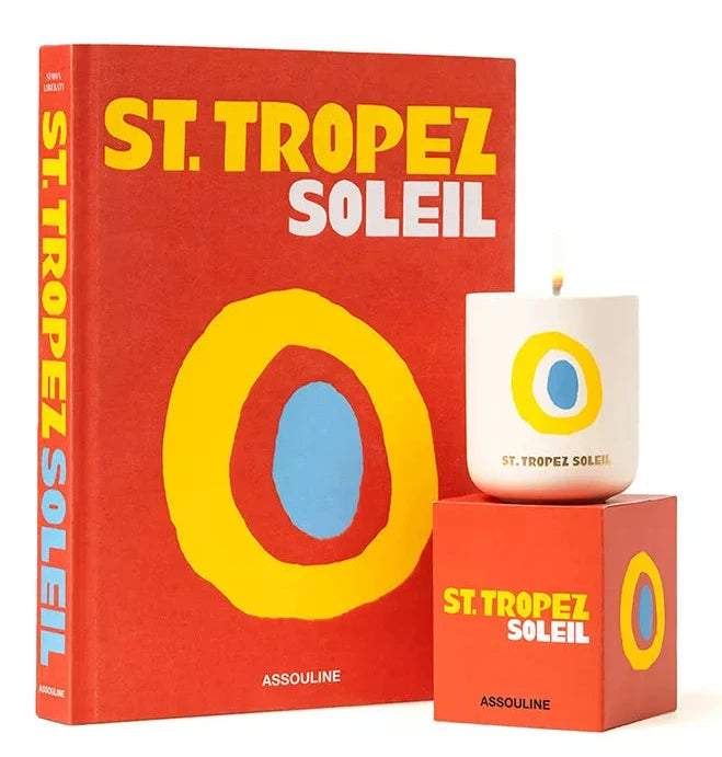 St. Tropez Soleil Book & Travel from Home Scented Candle