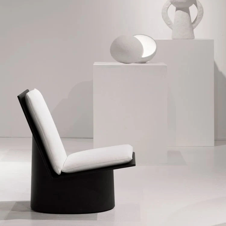 Lounge Chair Black Valerie Outdoor