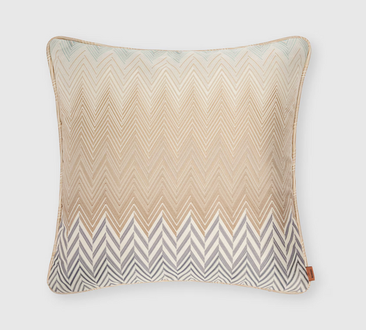 Bastia Cushion - Beige & Multicoloured (40 x 40 cm)
