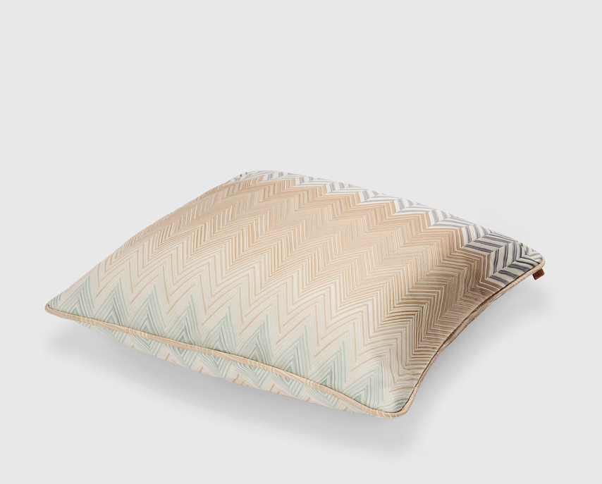 Bastia Cushion - Beige & Multicoloured (40 x 40 cm)