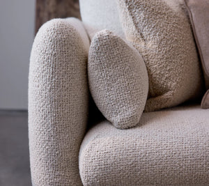 Bloom 3-seater sofa w/plinth