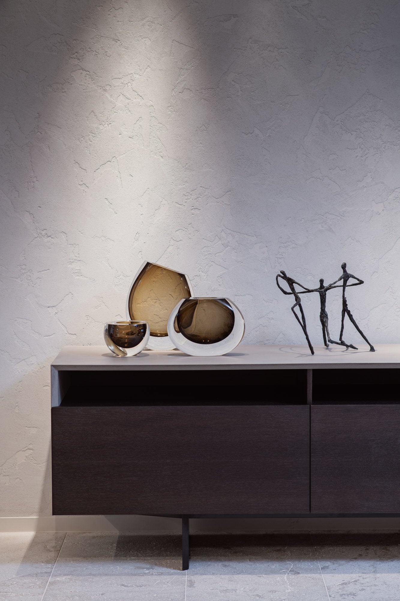 Vases Trio Fumé