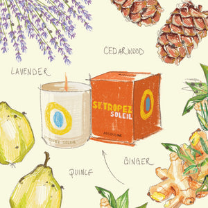 St. Tropez Soleil Book & Travel from Home Scented Candle