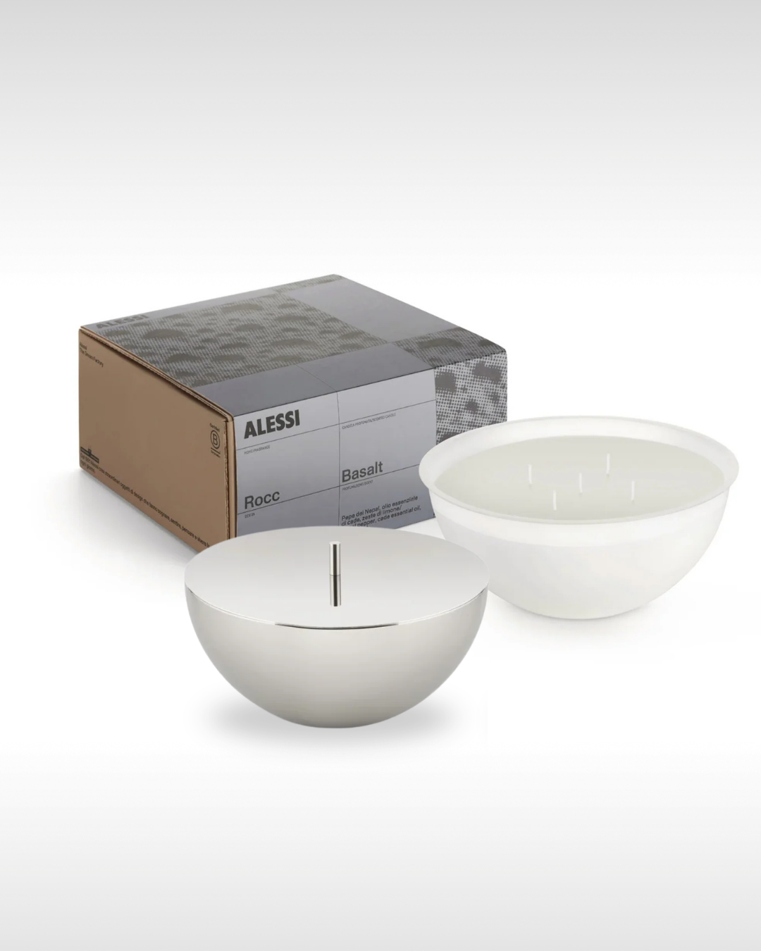 Rocc Candle Container With Candle - Large