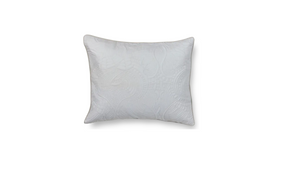 Embroidered Dodo Pavone Bed Pillows White