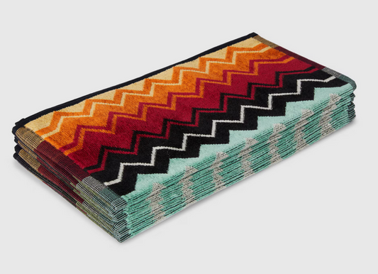 Giacomo face towels - Orange- 6 pieces