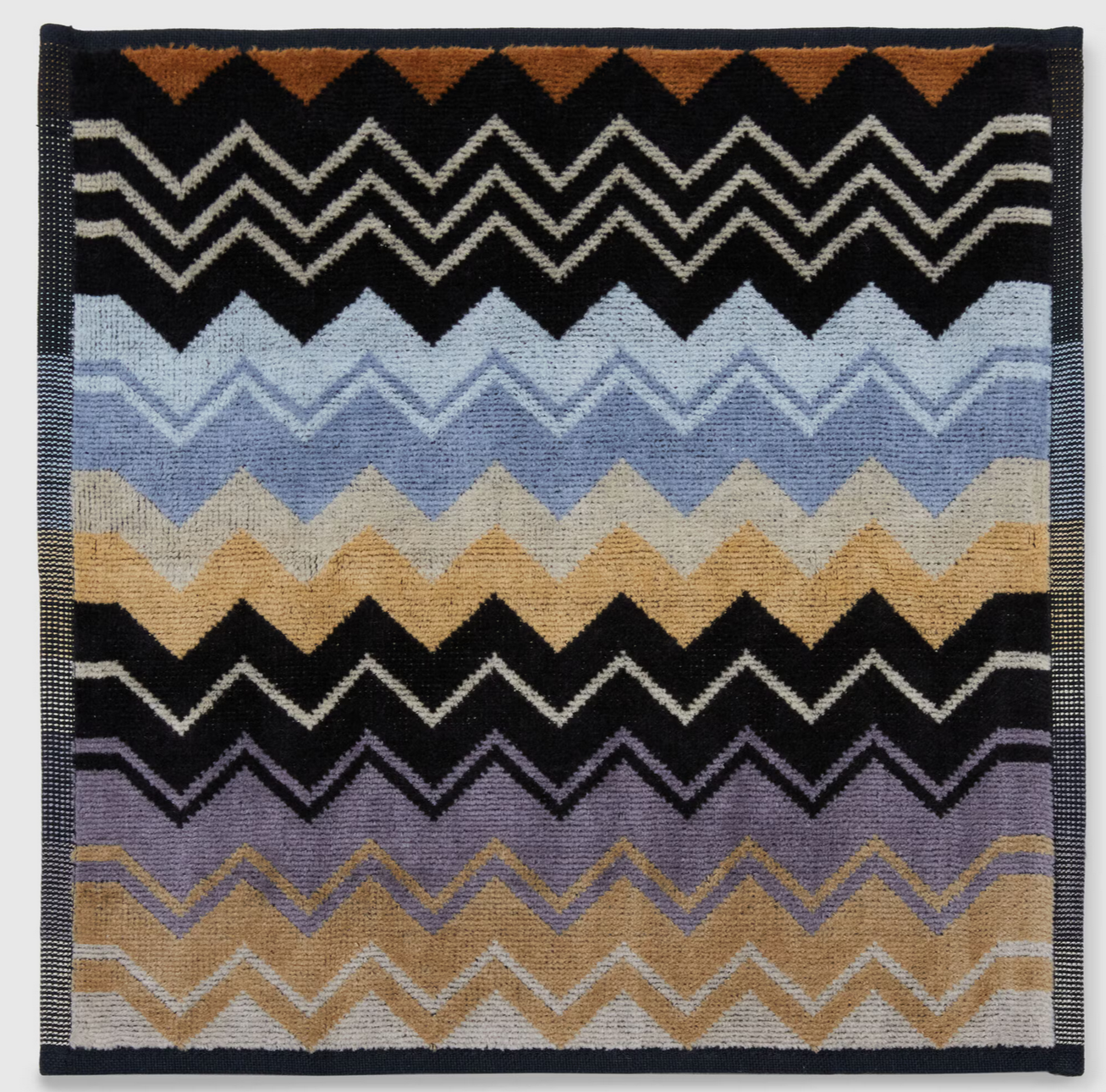 Giacomo face towels - Black- 6 pieces