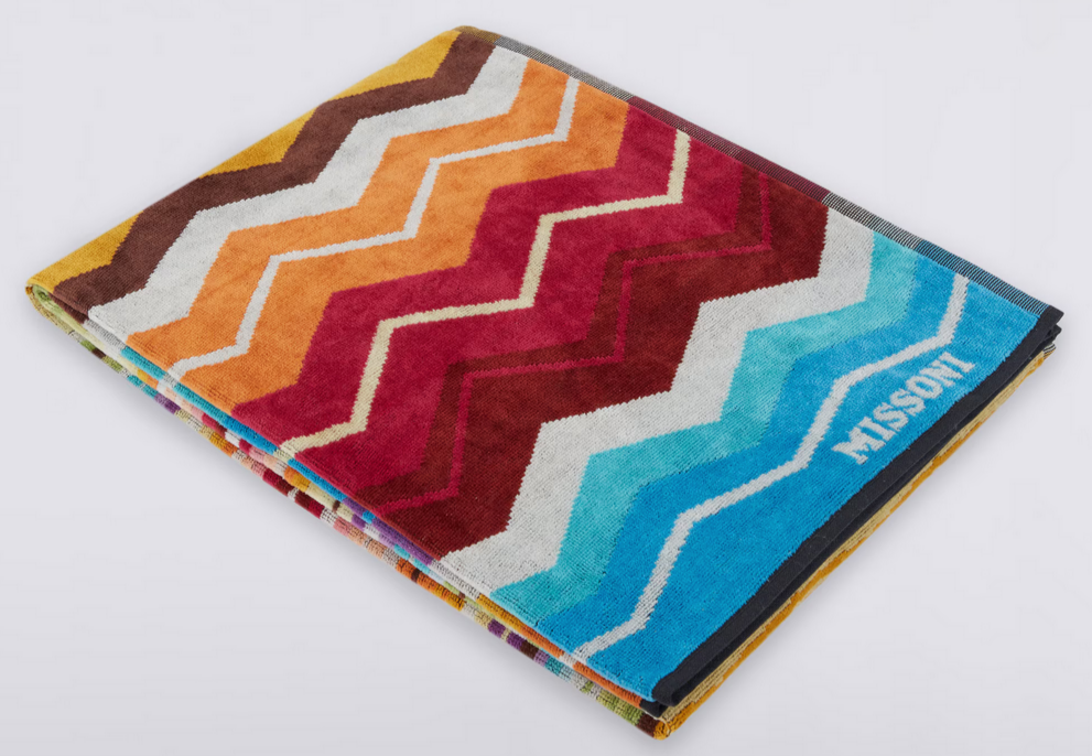 Hugo beach towel - Orange