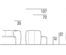 Carregar imagem no visualizador da galeria, Milo -  Sofa Composition (set 2 sofas)
