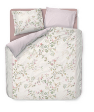 Load image into Gallery viewer, Bustani White Duvet Cover
