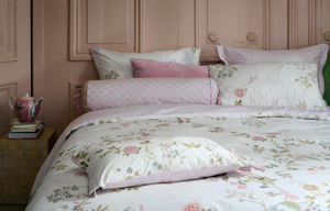 Bustani White Duvet Cover