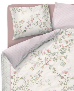 Bustani White Duvet Cover