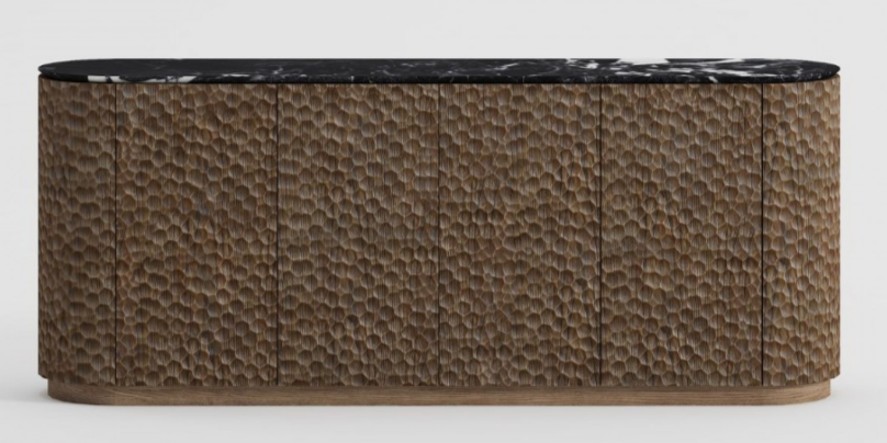 Oliver Sideborad (Ash & Black Marble)