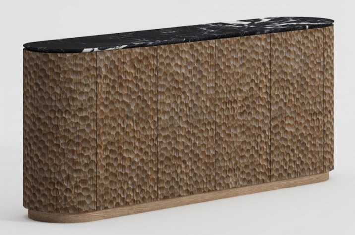 Oliver Sideborad (Ash & Black Marble)