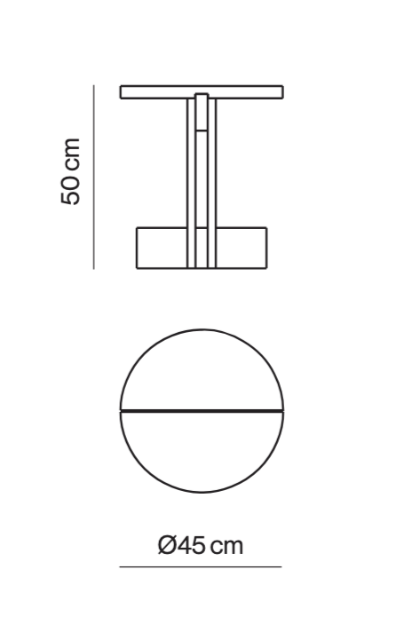 Rak Side tables - round