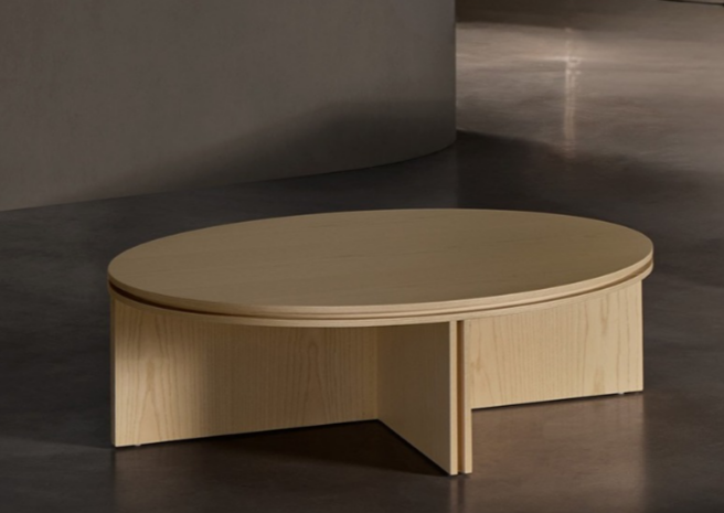 Slot Round Coffee Tables Ø100