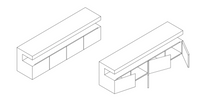 Load image into Gallery viewer, Hook Sideboard
