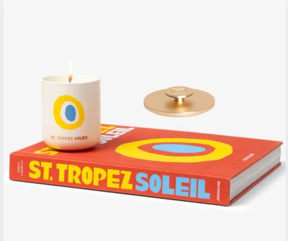 St. Tropez Soleil Book & Travel from Home Scented Candle