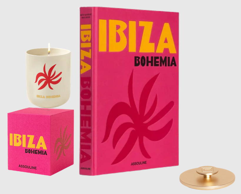 Ibiza Bohemia Book & Travel From Home Scented Candle Set