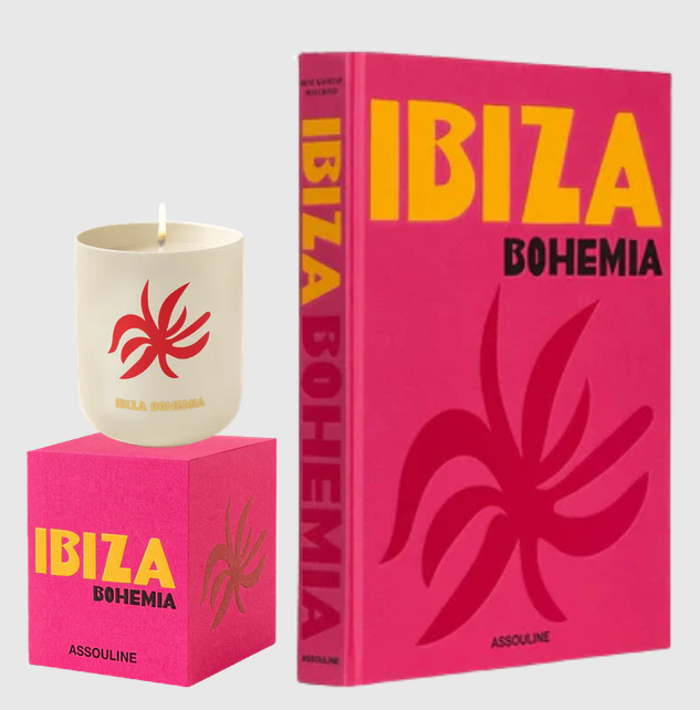 Ibiza Bohemia Book & Travel From Home Scented Candle Set