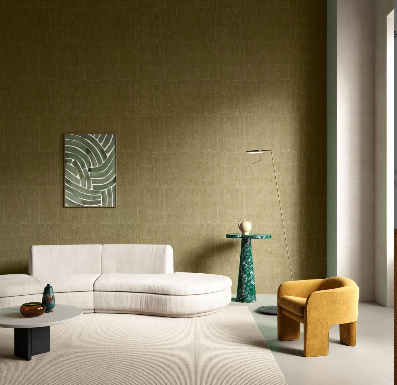 Collection Arte  Textura Ignis- Pattern Katan Silk
