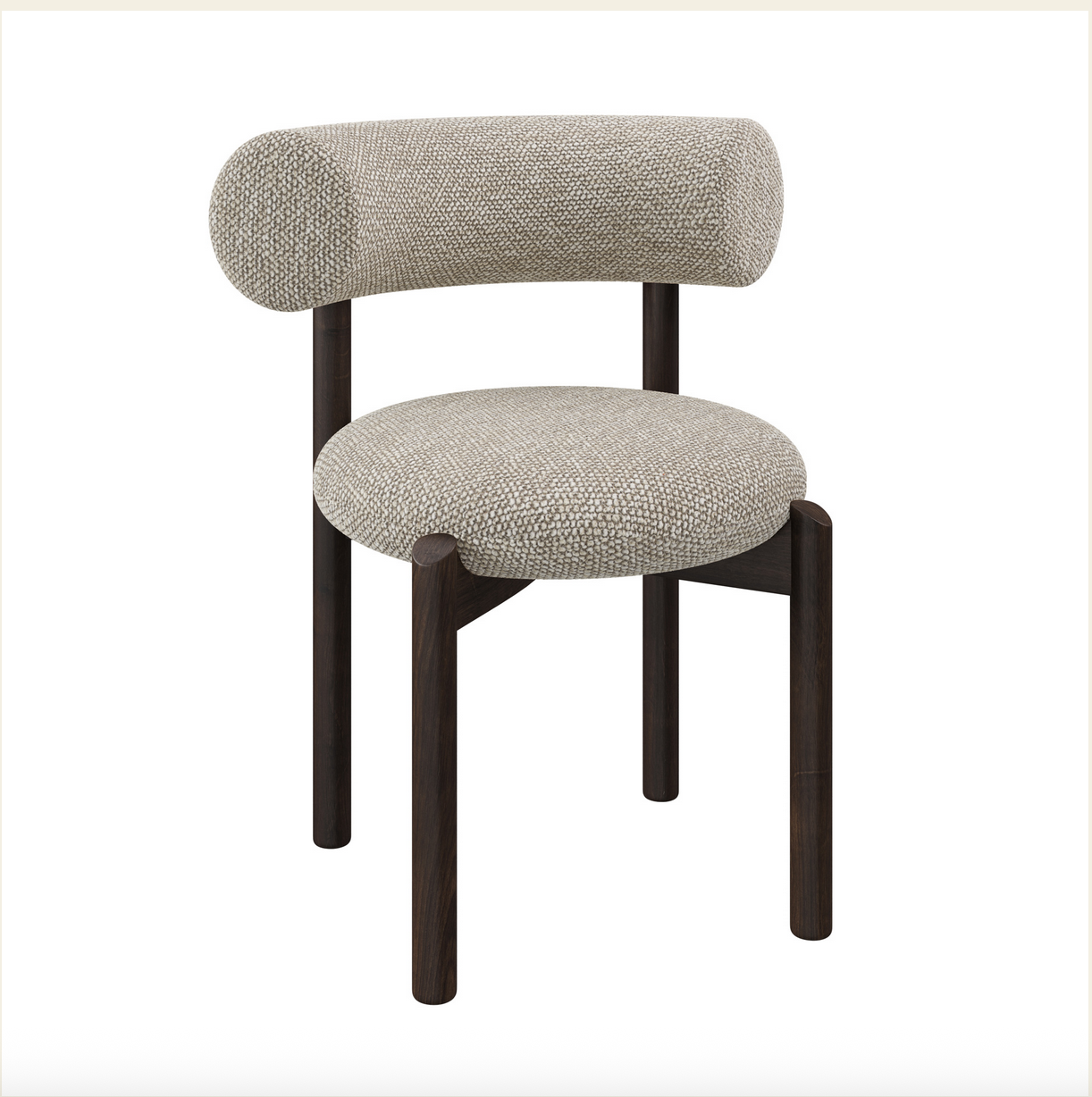 Bow sidechair