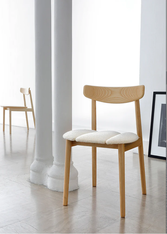 Klee natural oak chair